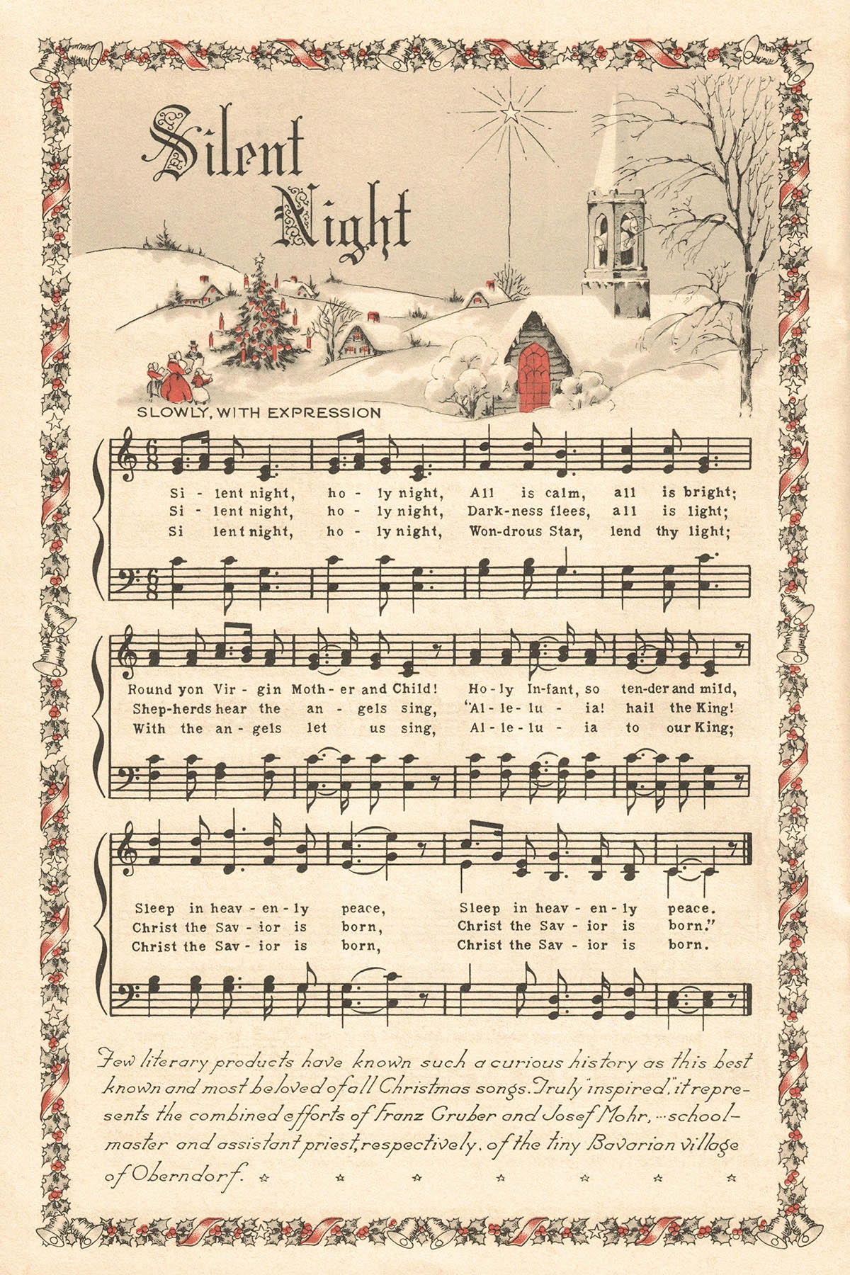 Free Printable Christmas Caroling Booklets