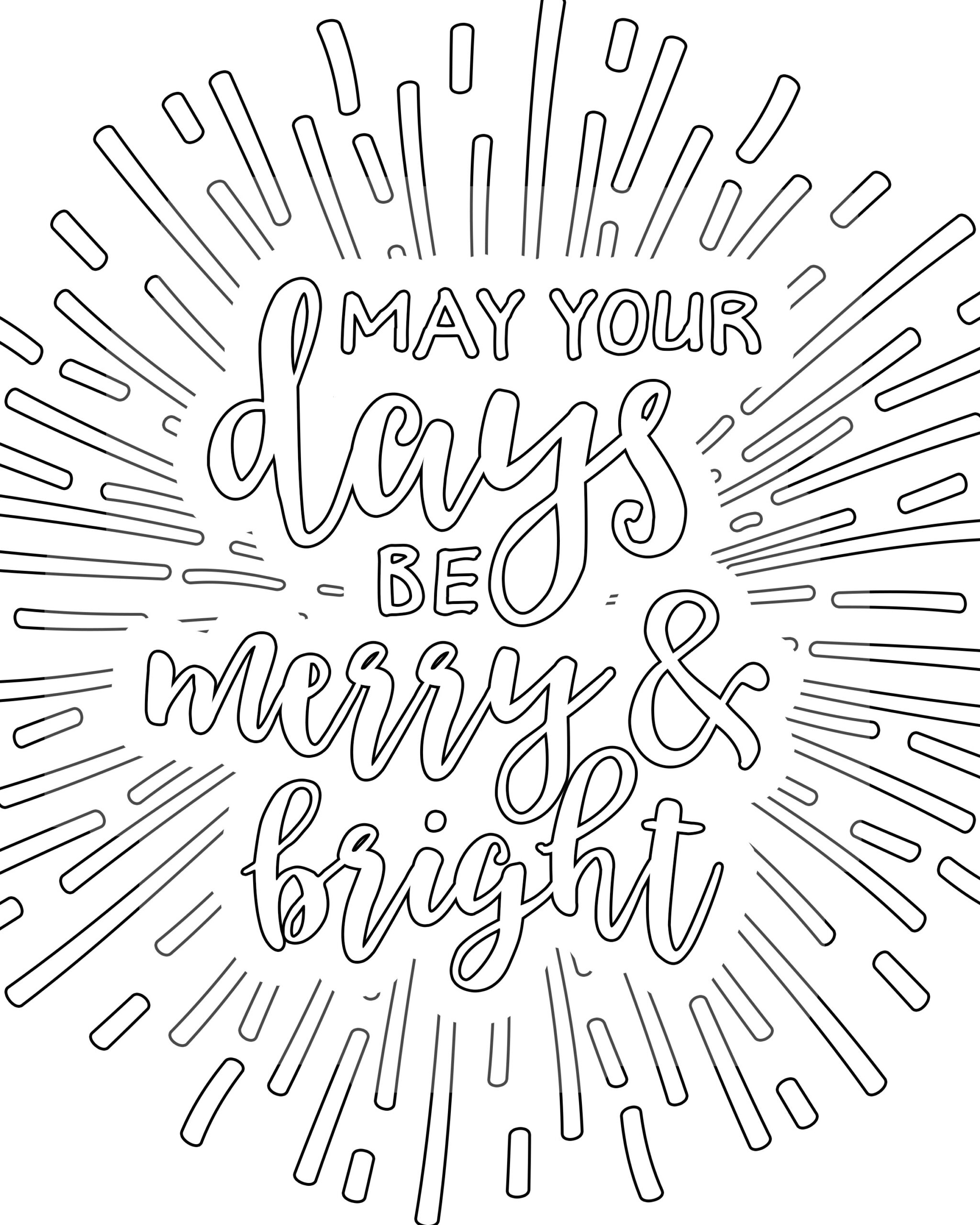 Free Printable Christmas Coloring Pages For Adults Only
