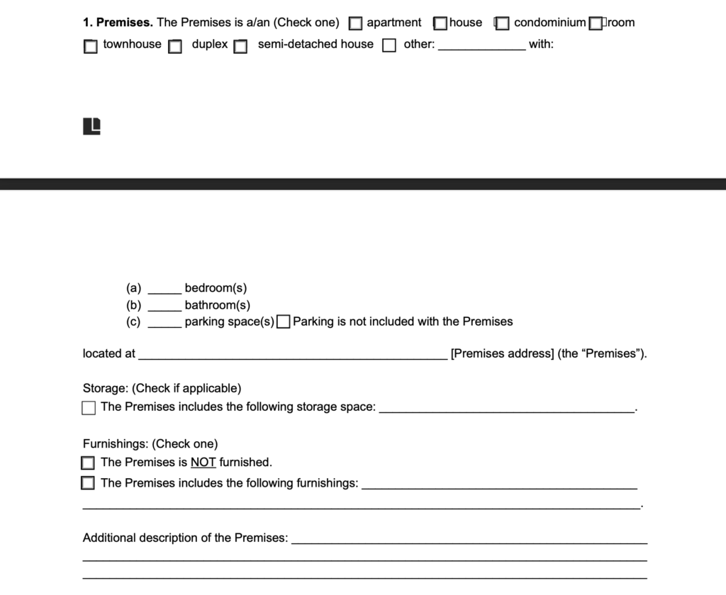 Free Rent to Own Lease Agreement Template PDF Word