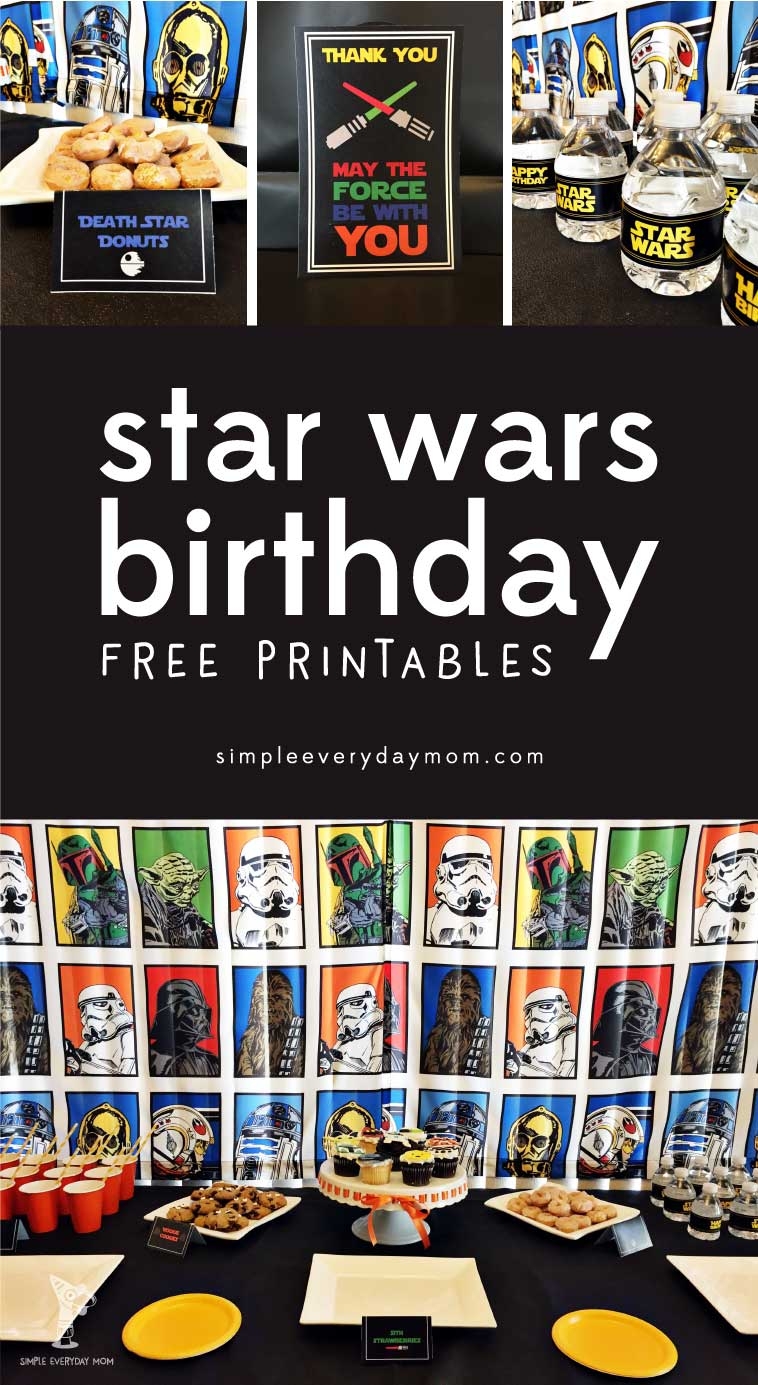 Star Wars Party Invitations Printable Free