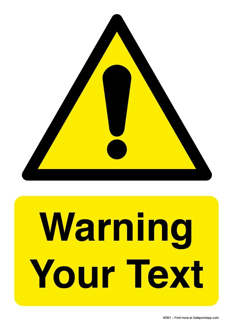 FREE Workplace Health And Safety Warning Signs Safepoint Lone Worker Apps And Lone Worker Devices