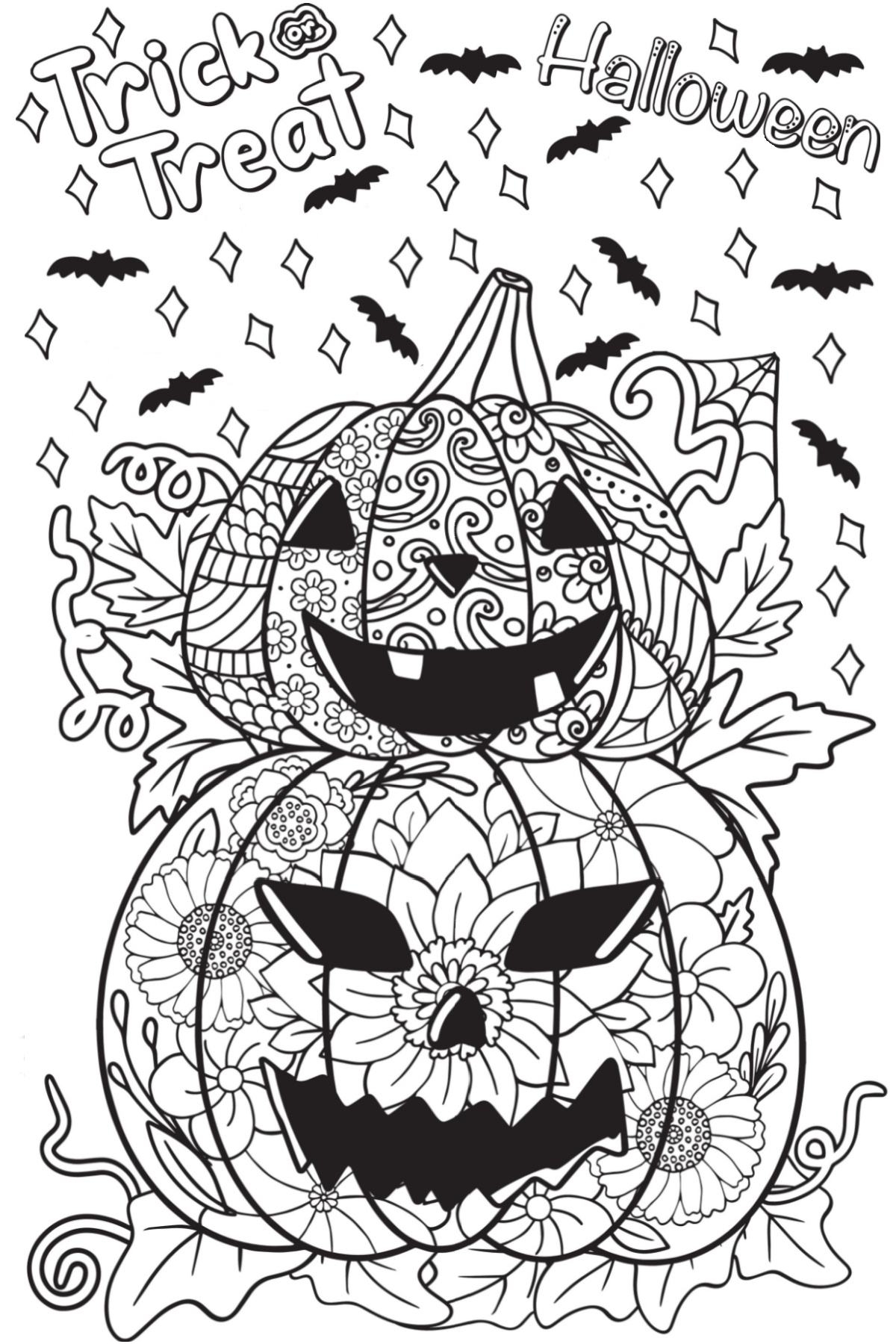 Free Printable Halloween Coloring Pages For Kids