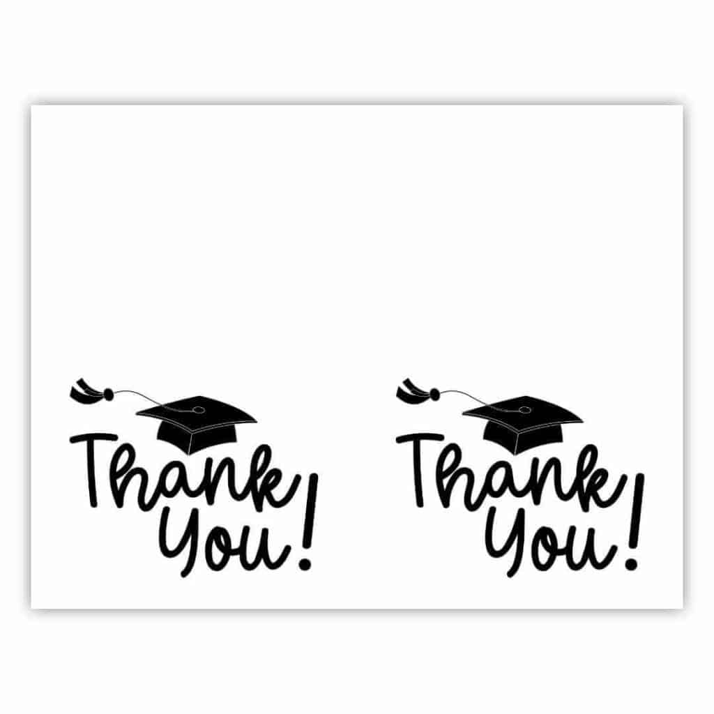Graduation Thank You Cards Sunshine And Rainy Days
