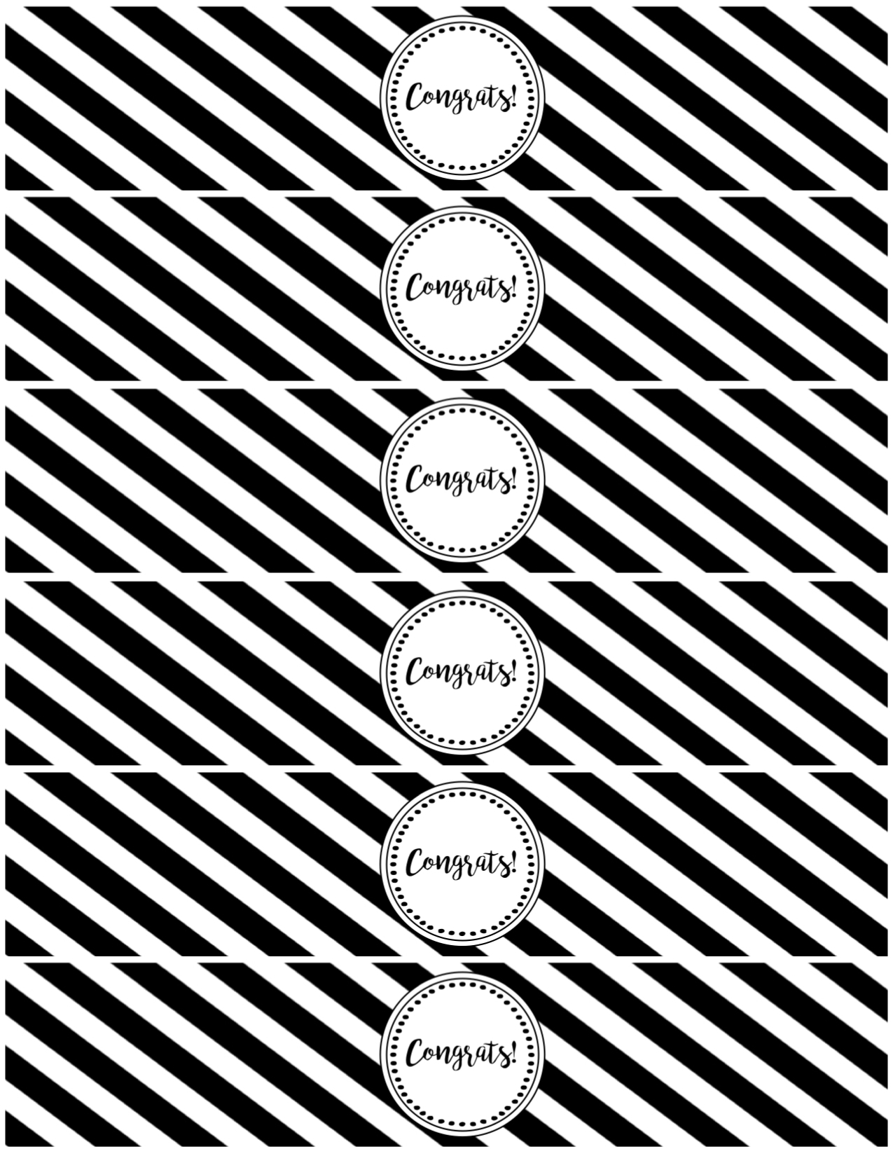Printable Labels For Water Bottles Free Graduation