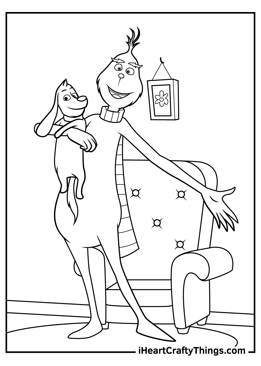 Free Printable Grinch With Max