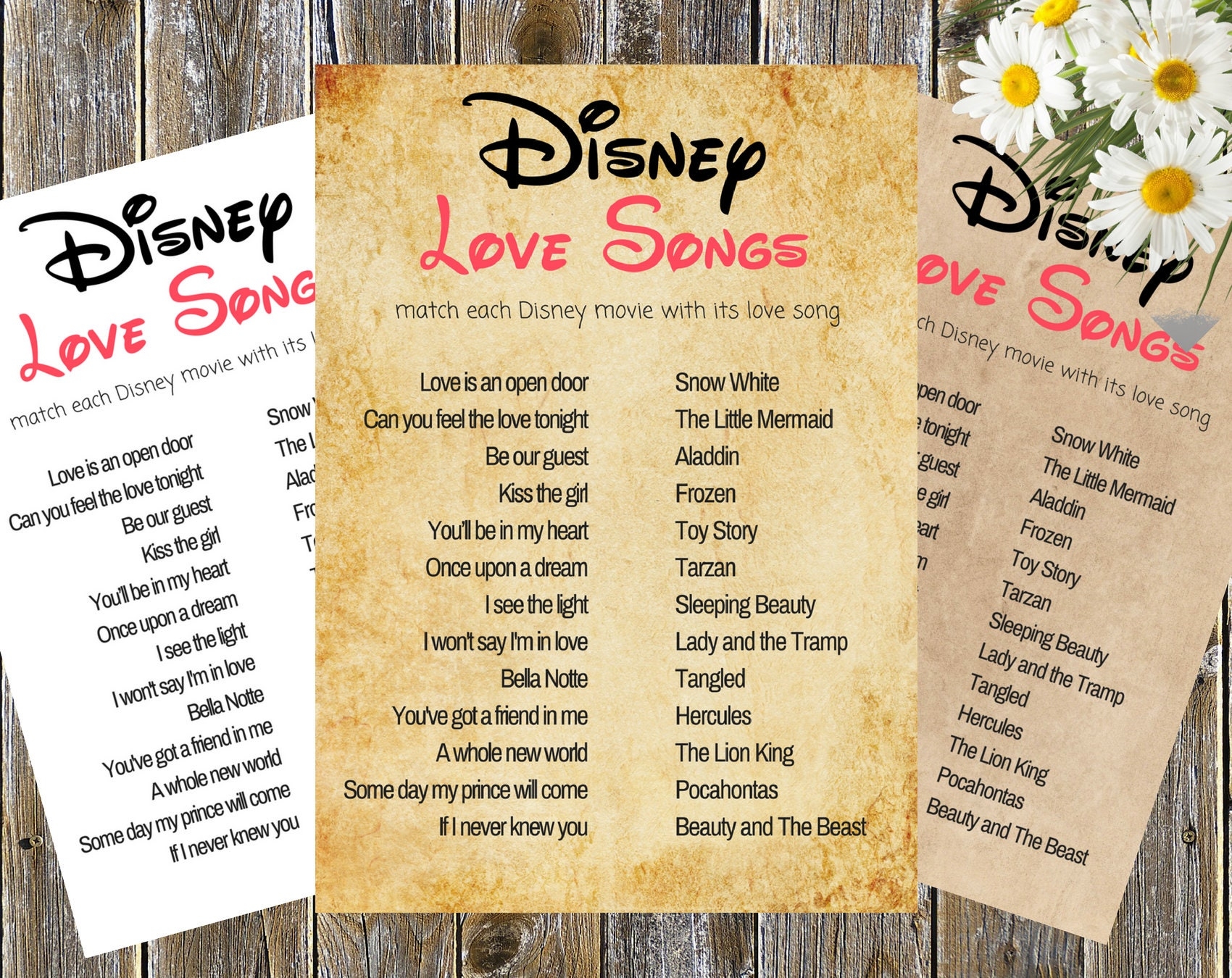Guess The Disney Song HOTEL SPRINGWAY