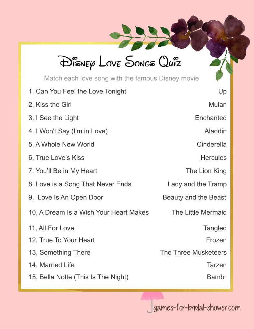 Guess The Song Challenge Disney Zeus Housing