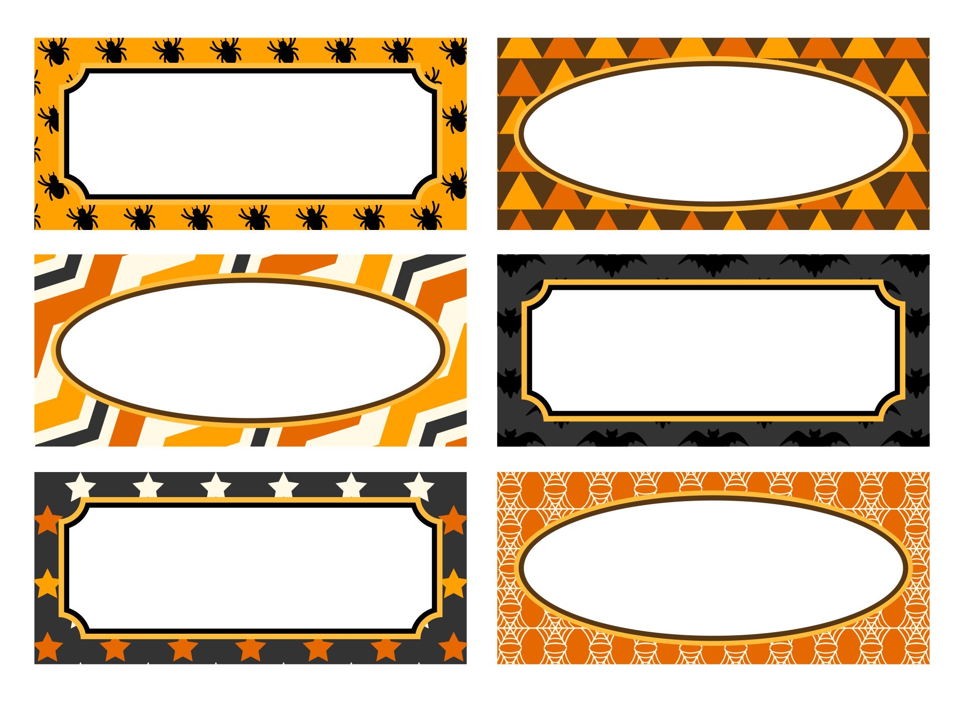 Halloween Address Labels Printable Halloween Return Address Label Worksheets Library