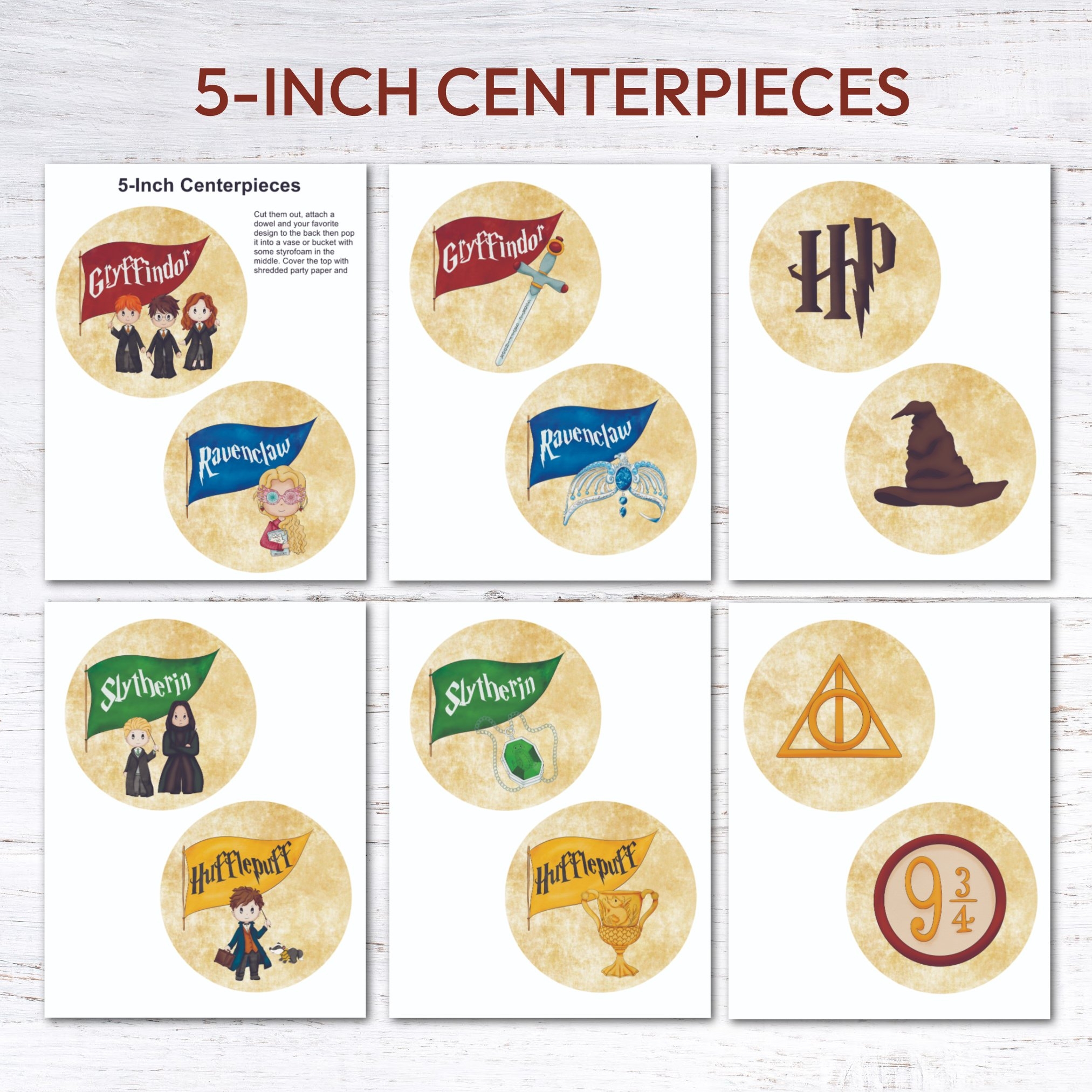 Harry Potter Birthday Party Free Printables Krafty Planner