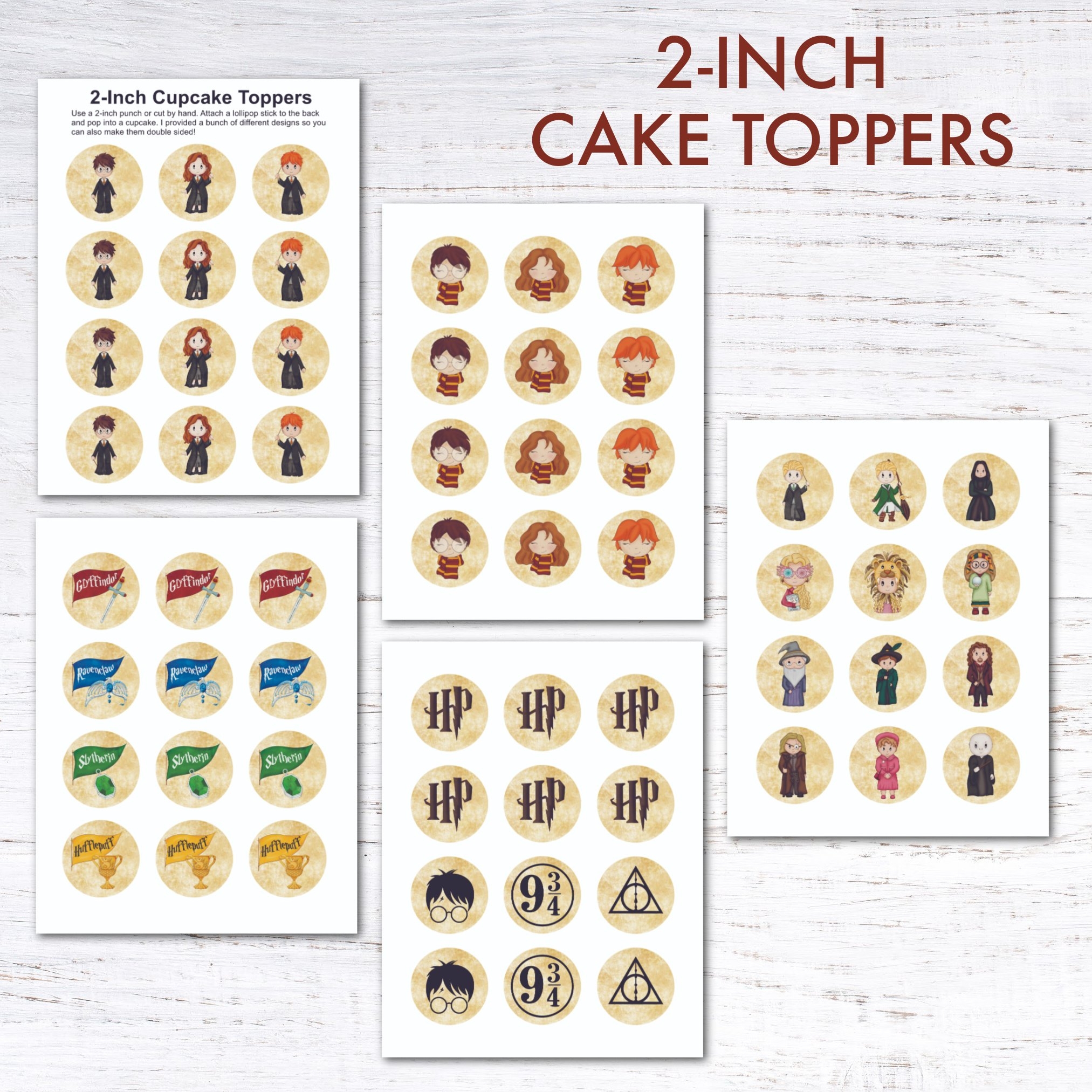 Harry Potter Birthday Party Free Printables Krafty Planner