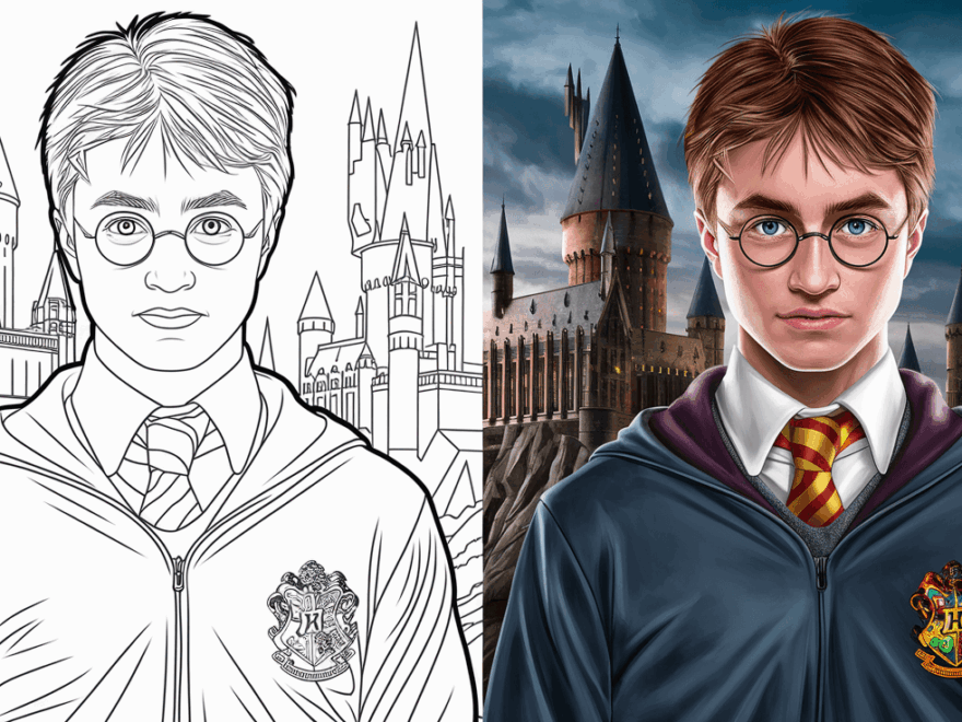 Harry Potter Coloring Pages 75 Free Printable PDF