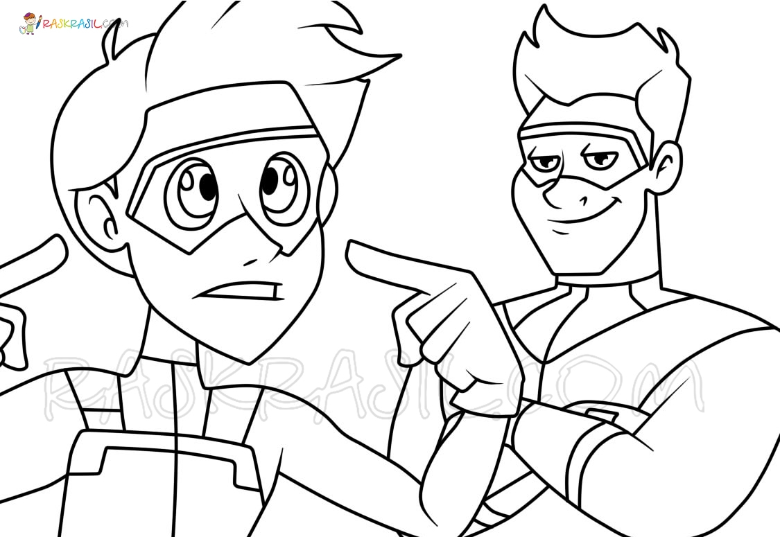 Henry Danger Coloring Pages New Images Free Printable