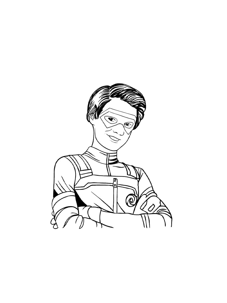 Henry Danger Coloring Pages