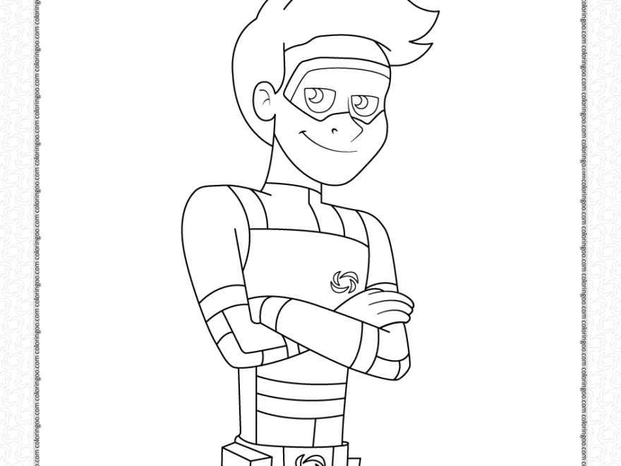 Henry Danger Pdf Coloring Page For Kids
