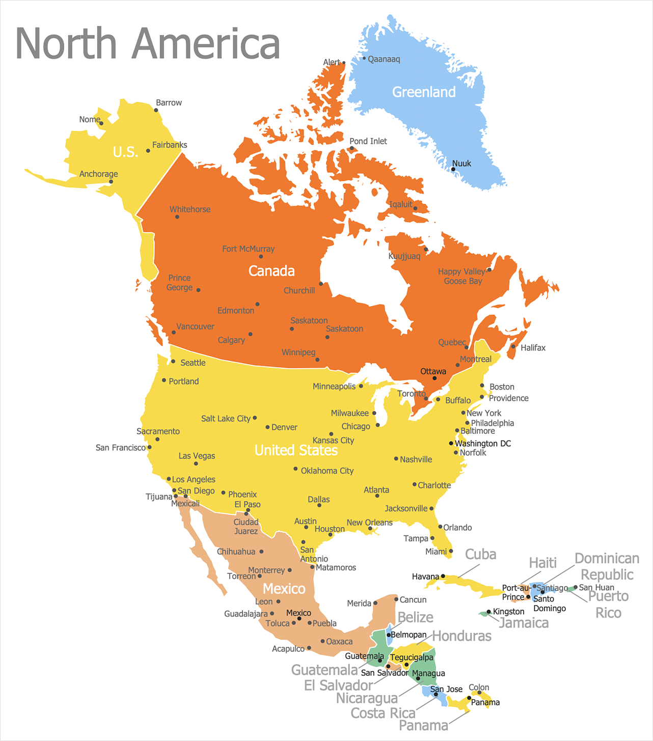 How To Draw A Map Of North America Map Software Geo Map South America Continent Diagrame Of North America In Geography