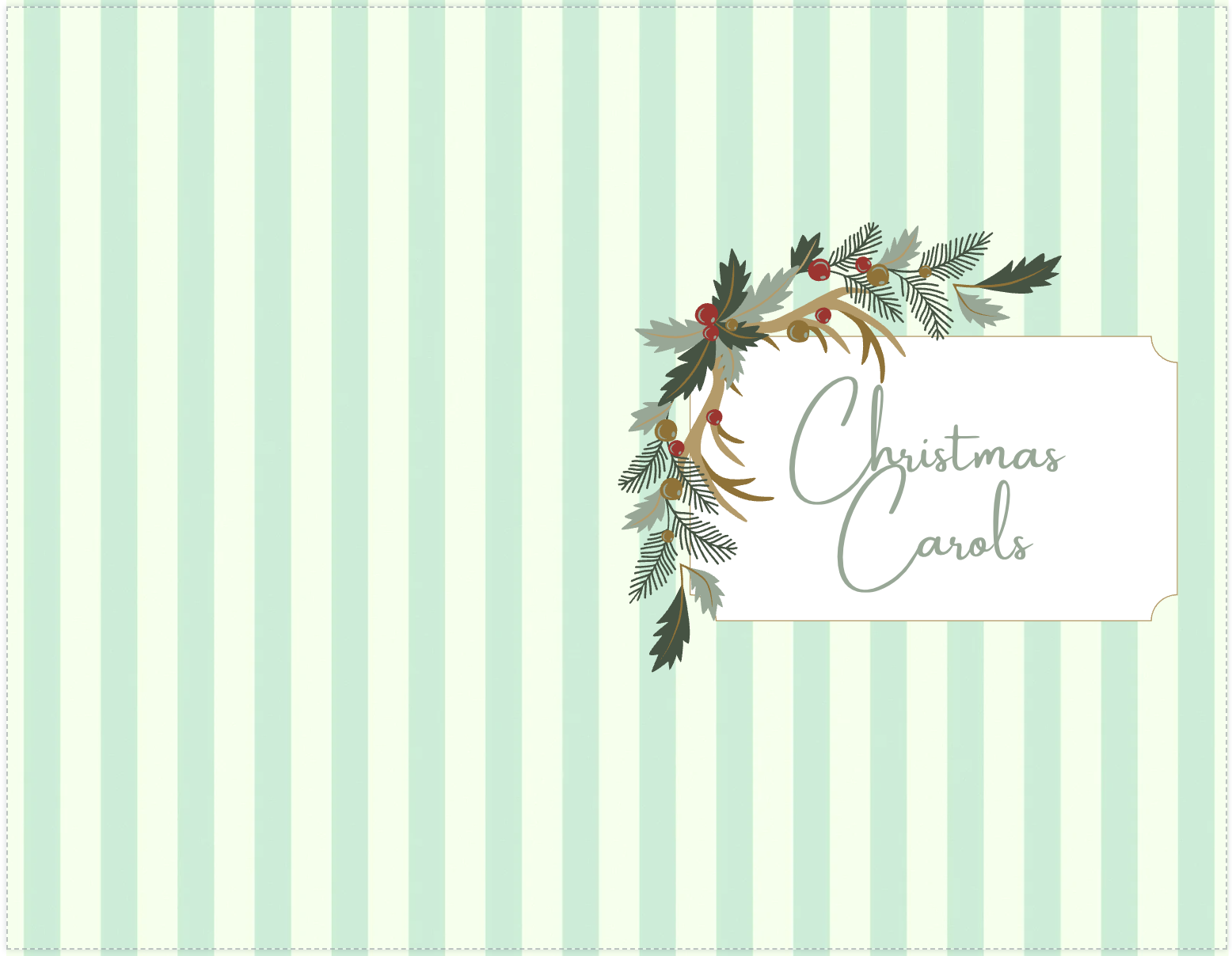 How To Make A Free Caroling Booklet With A Christmas Carols PDF 