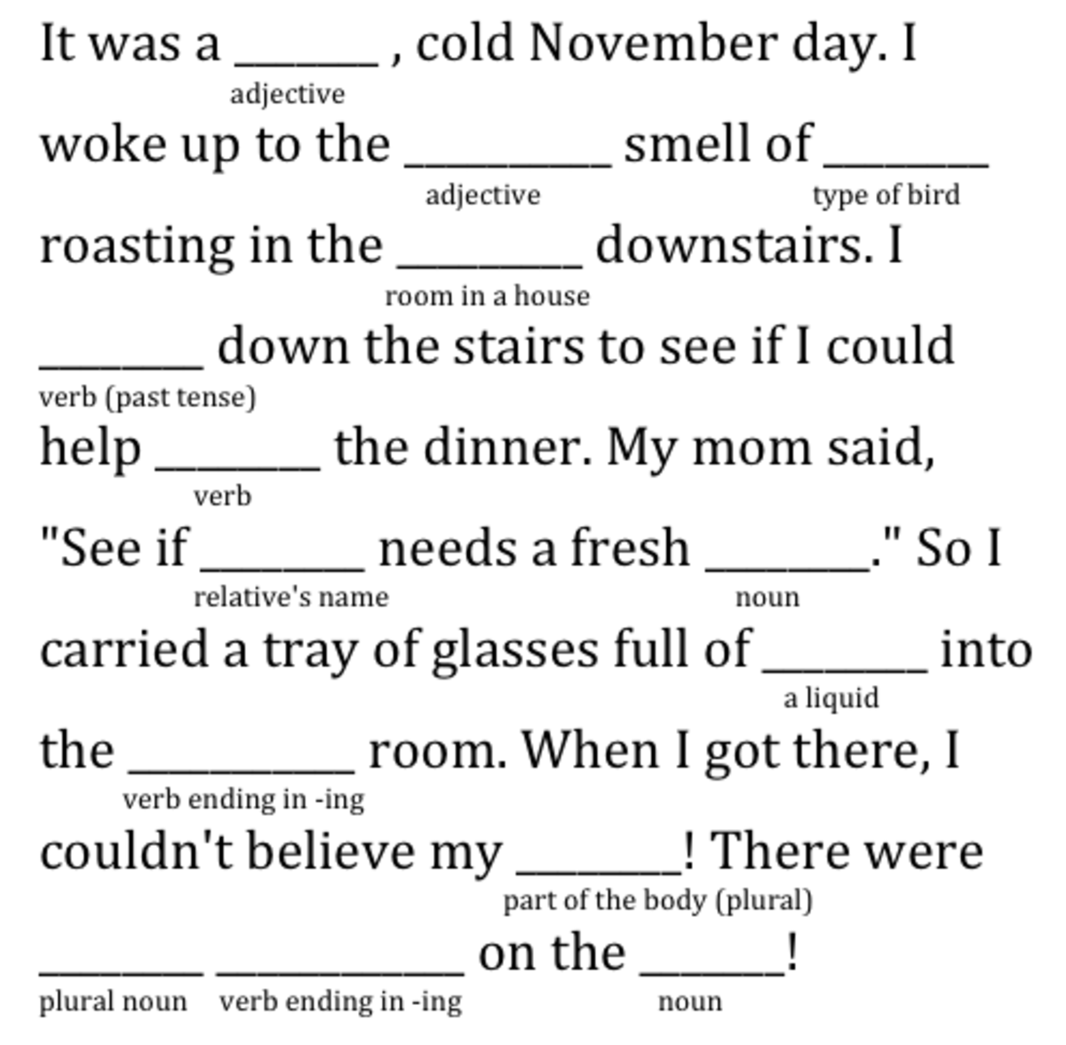 How To Make Your Own Mad Libs HubPages