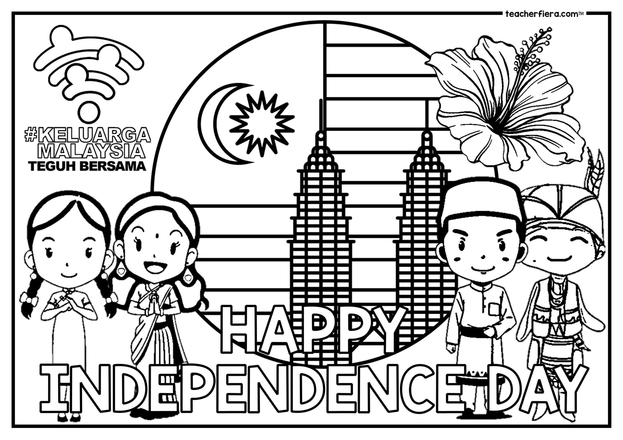 Independence Day Coloring Pages Printable
