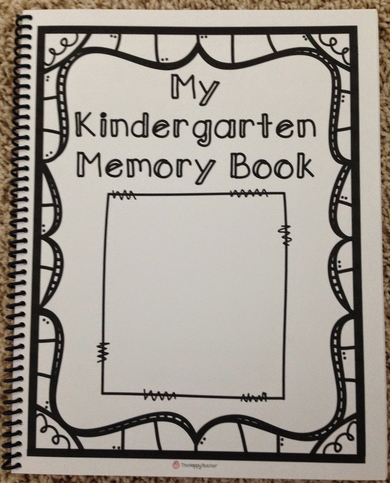 Kindergarten Memory Book TheHappyTeacher
