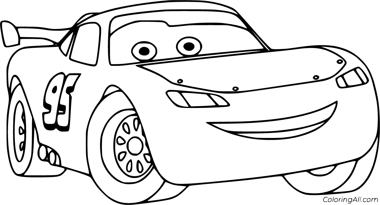 Lightning McQueen Coloring Pages 26 Free Printables ColoringAll