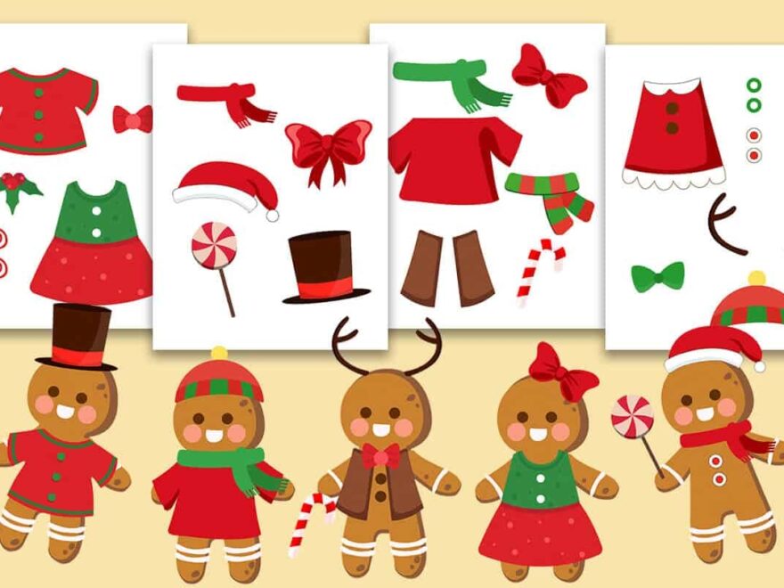 Make A Gingerbread Kid Craft Mrs Merry