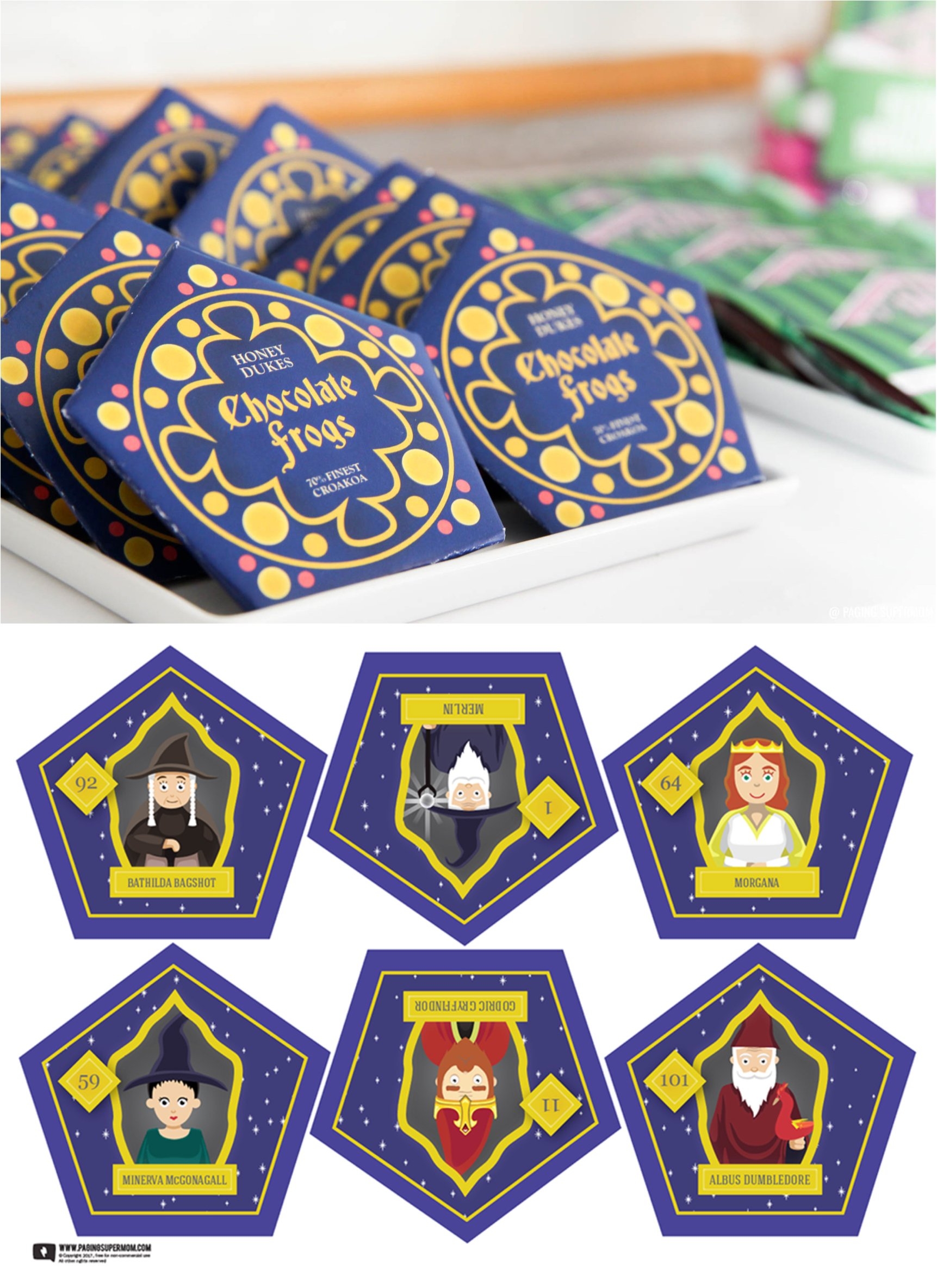 Free Printable Harry Potter Candy Labels