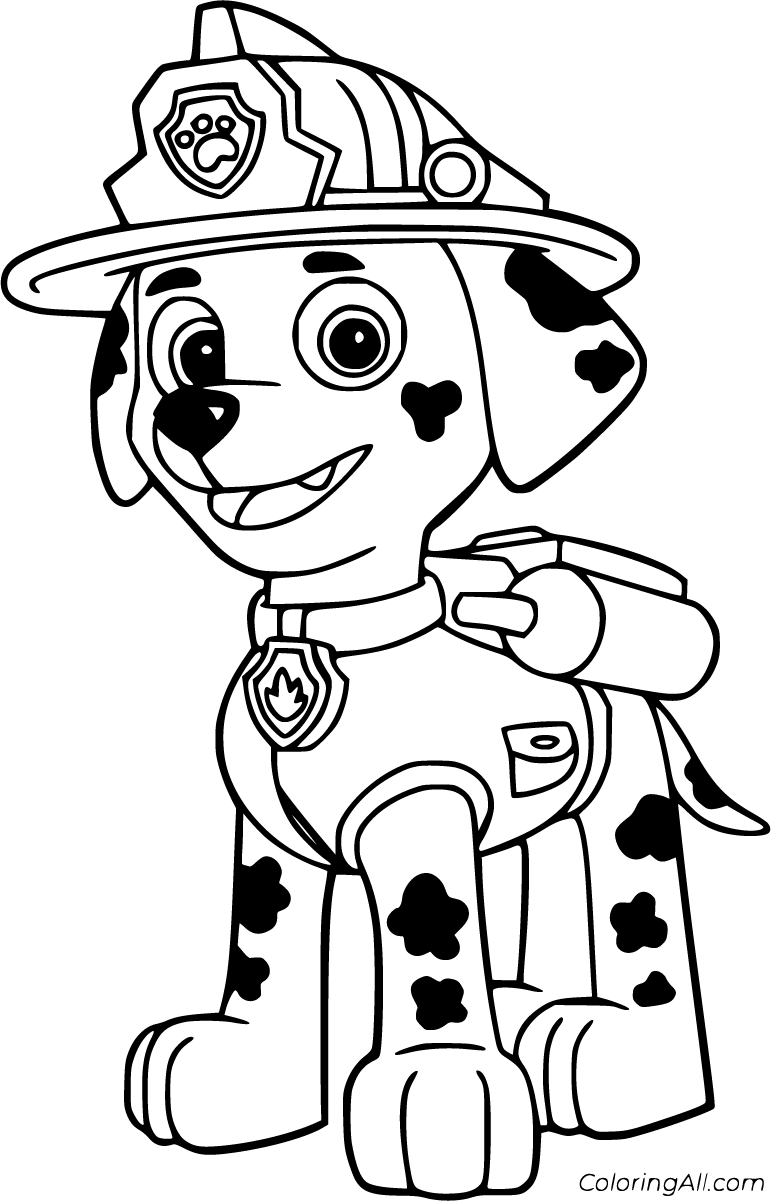 Paw Patrol Printable Coloring Pages