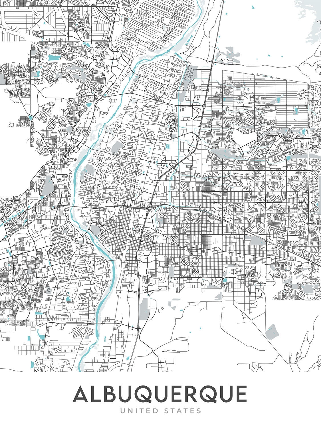 Old Town Albuquerque Map Printable