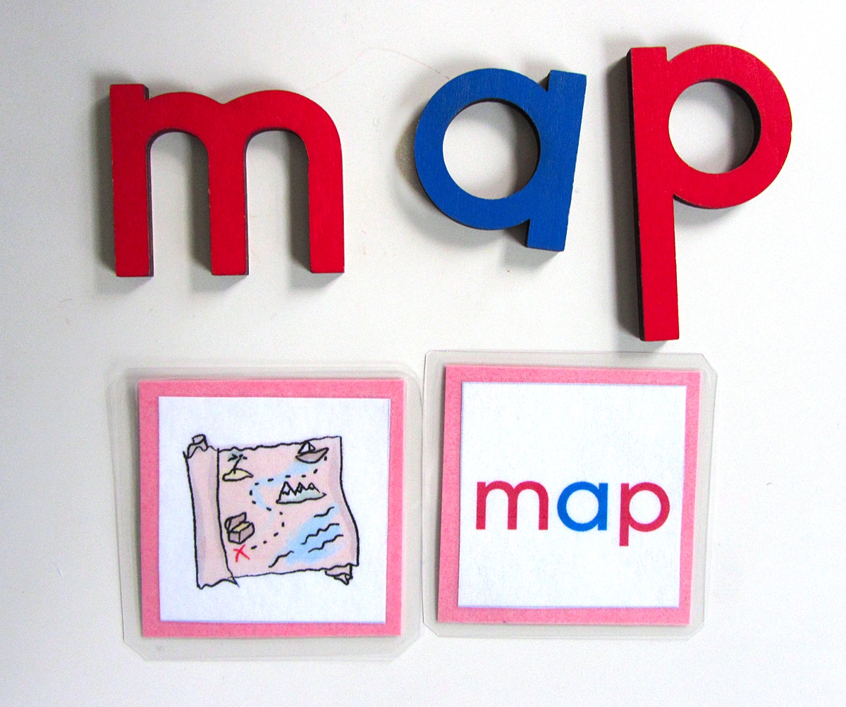 Montessori CVC Word Match Printables Imagine Our Life