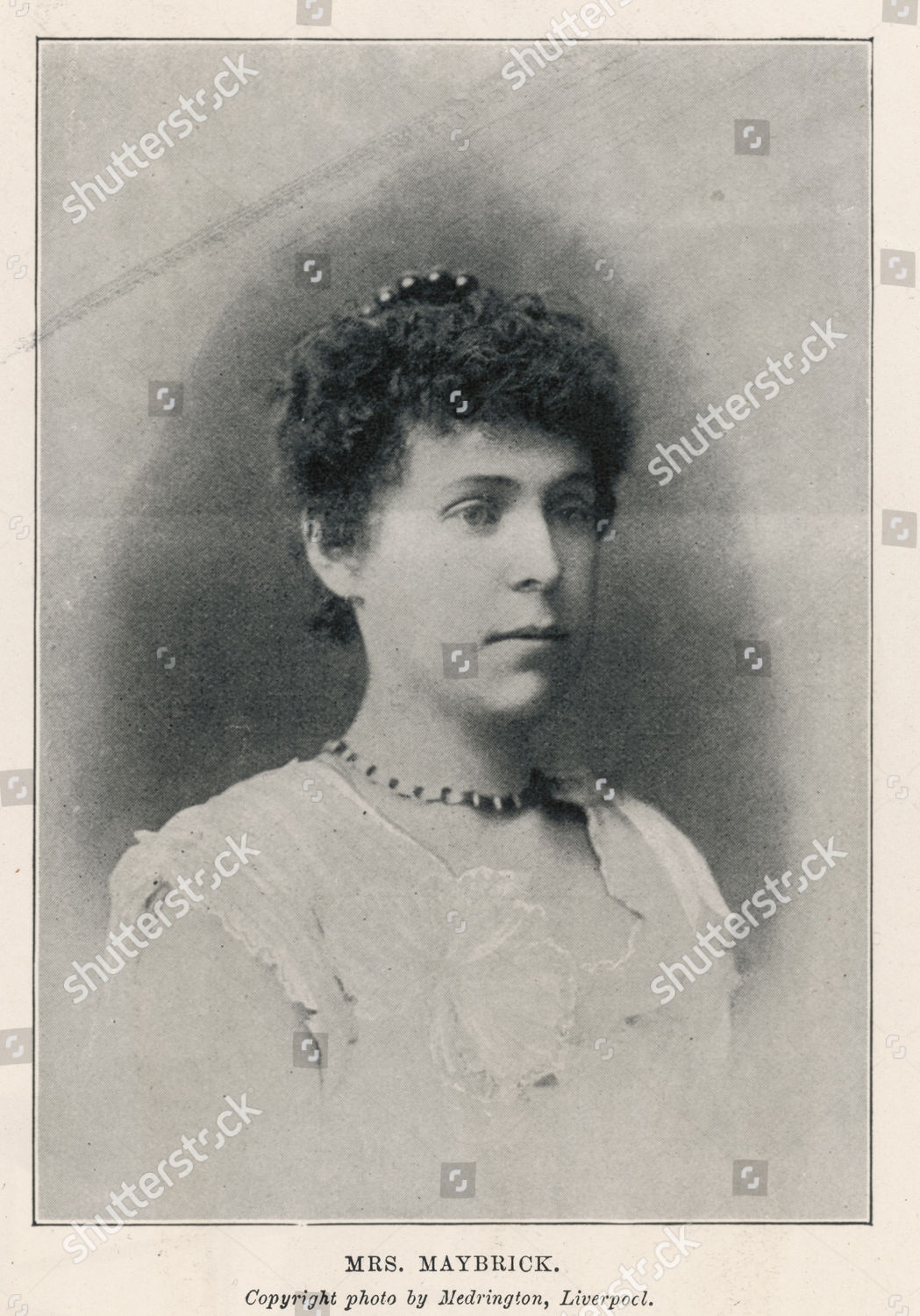 Mrs Florence Maybrick Who Imprisoned Poisoning Editorial Stock Photo Stock Image Shutterstock Editorial