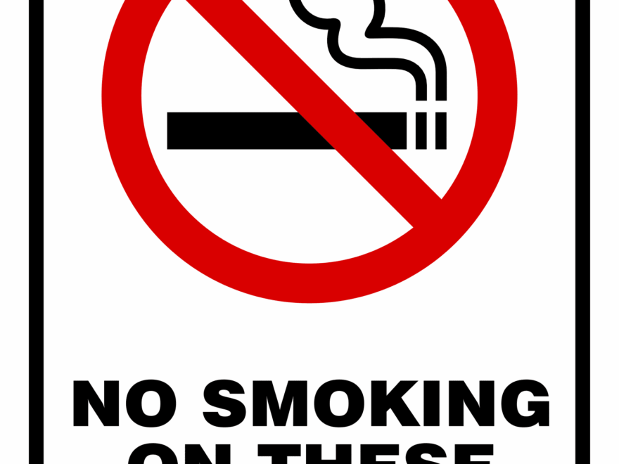 No Smoking Signs Poster Template