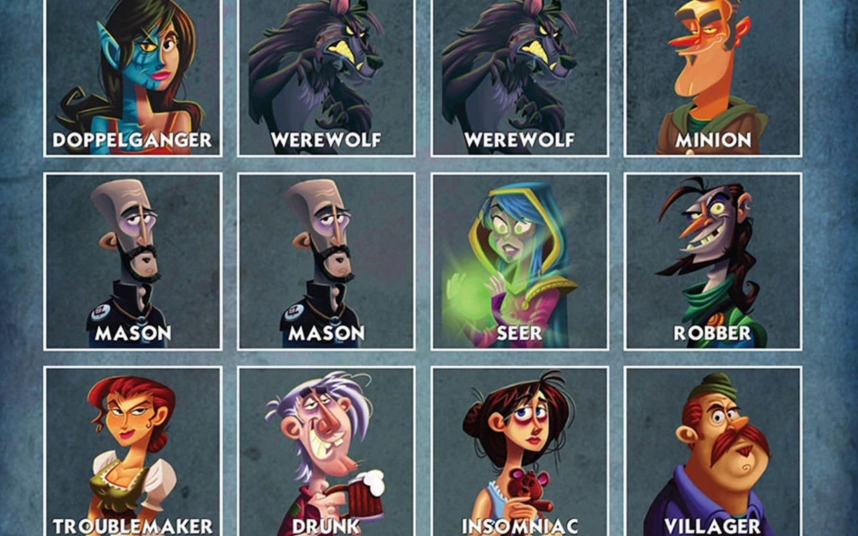 One Night Ultimate Werewolf Printable