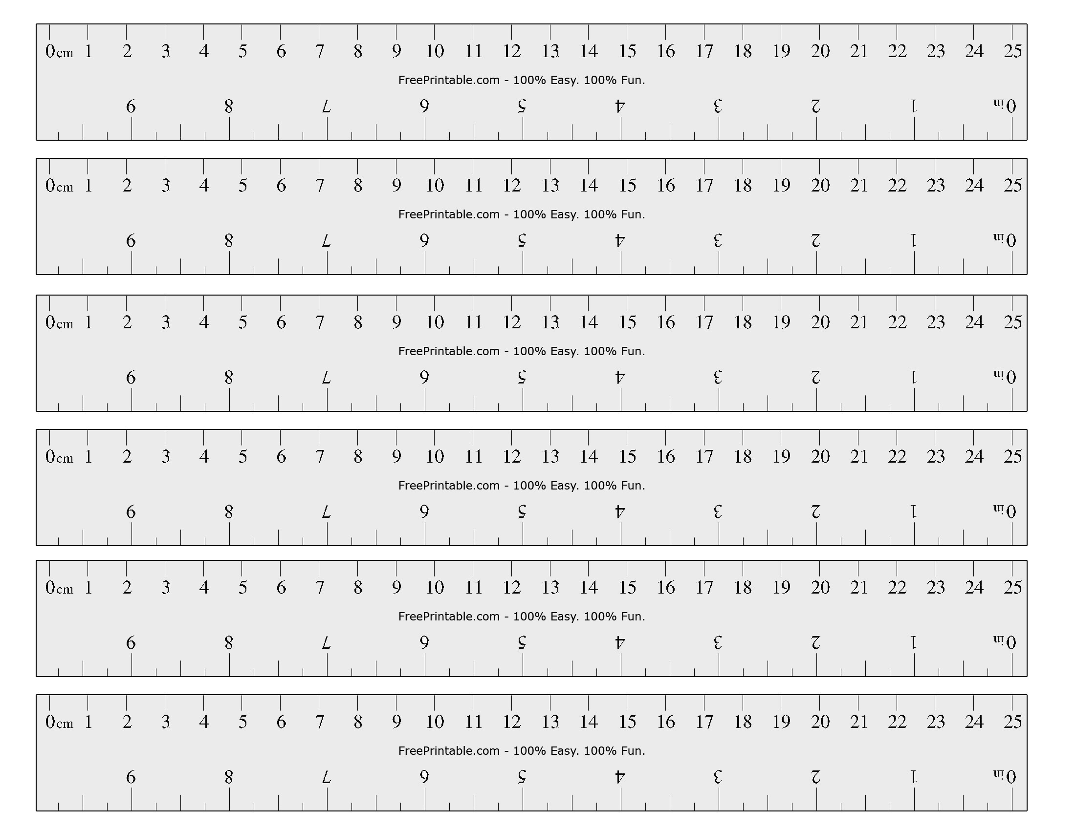 O Scale Ruler