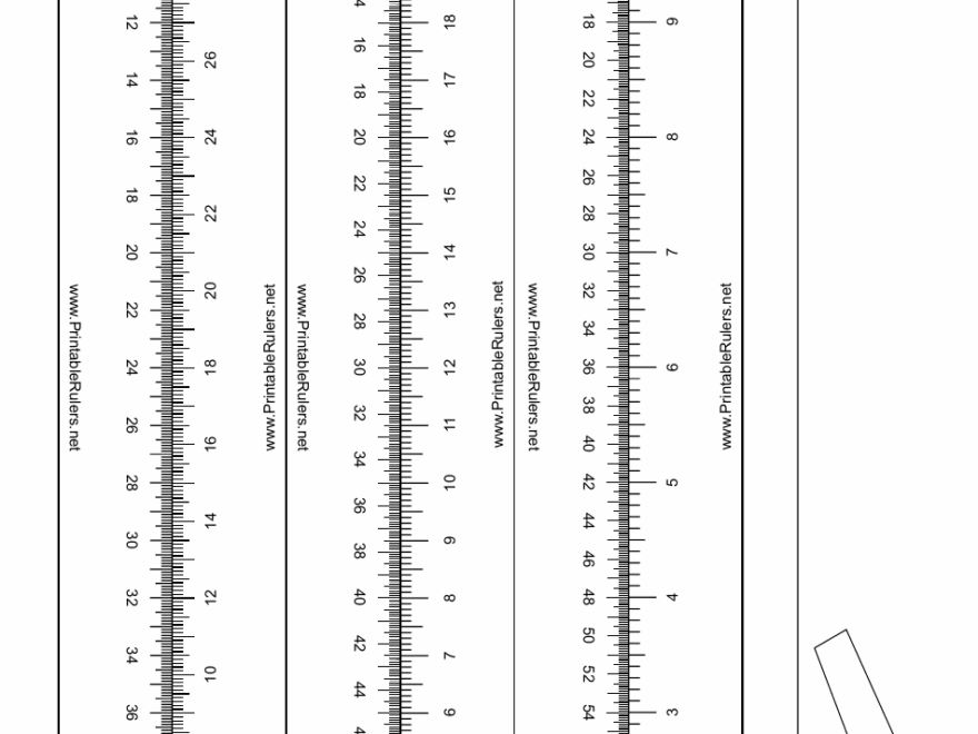 O Scale Ruler