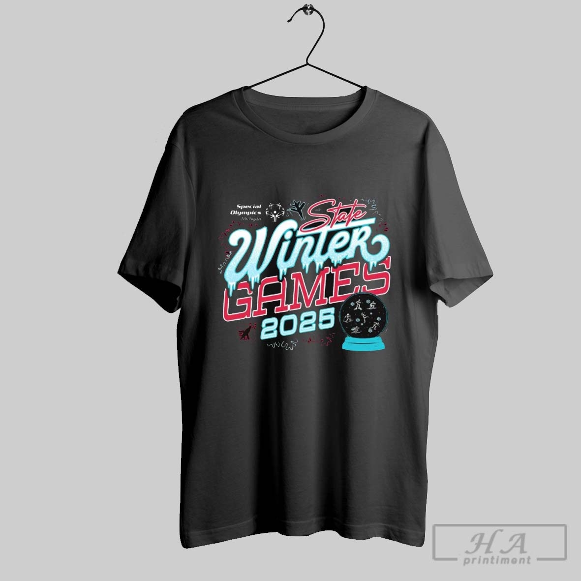 Official The Somi State Winter Games 2025 Special Olympics Michigan T Shirt Printiment