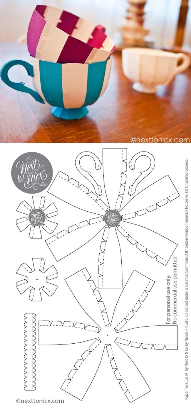 Paper Tea Cups 1
