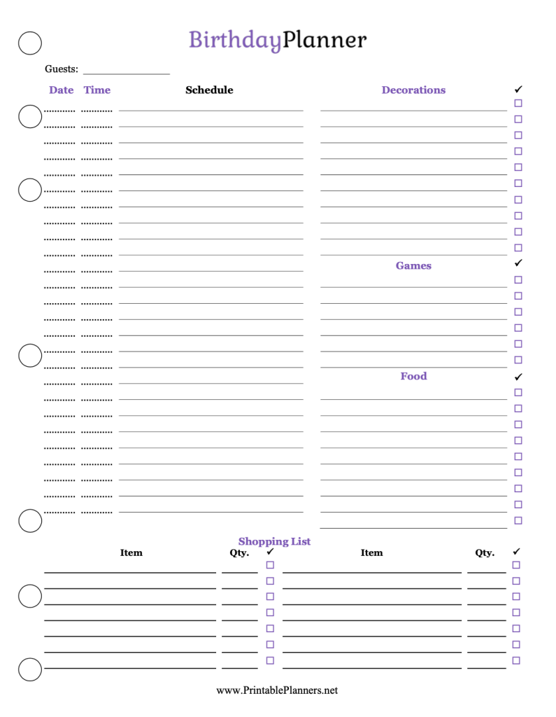 Planners And Organizers To Print For Free Free Printables