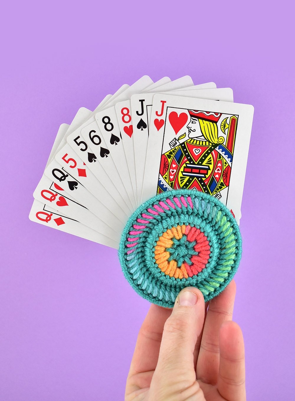 Plastic Canvas Playing Card Helper Dream A Little Bigger