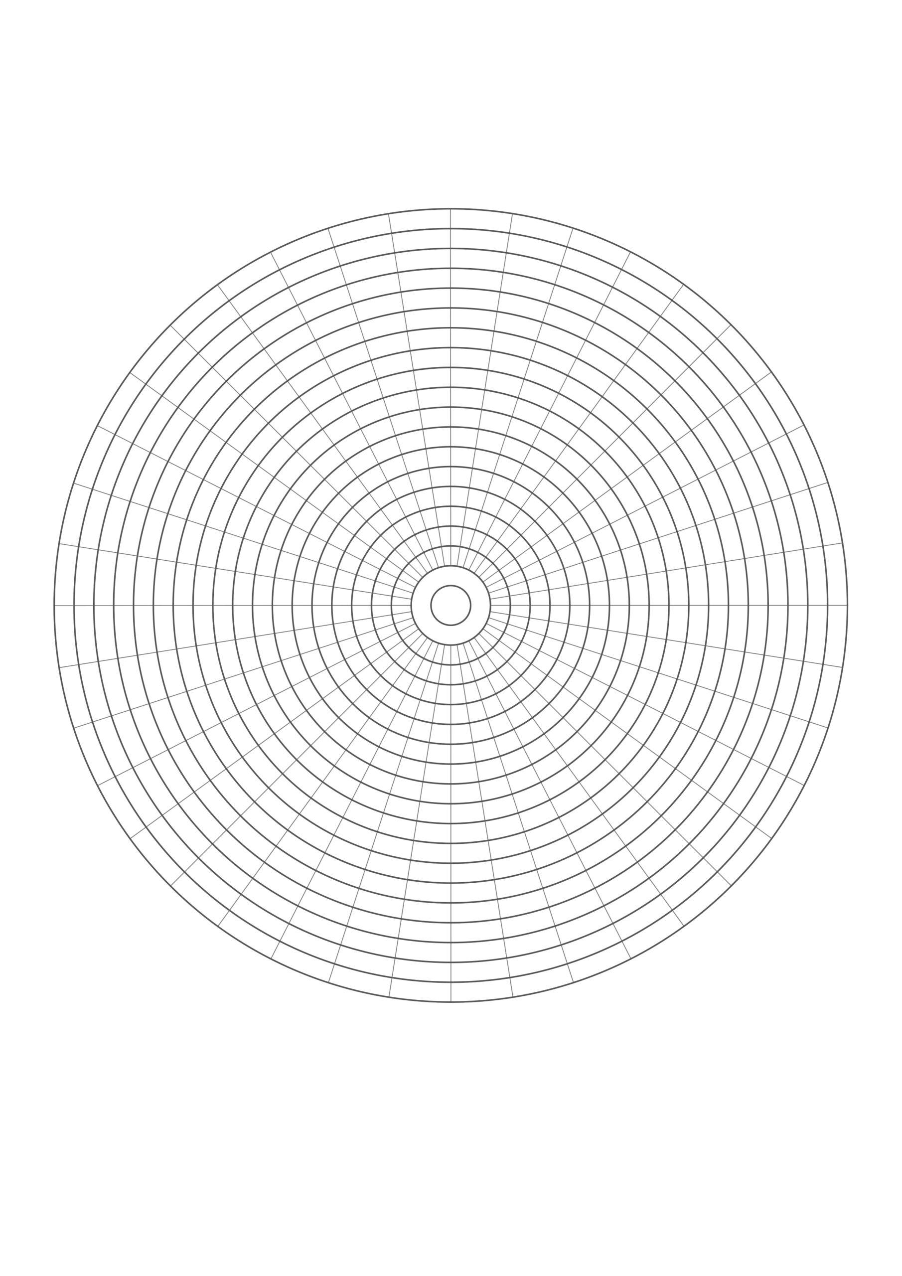 Polar Graph Paper PDF Graph Paper Page
