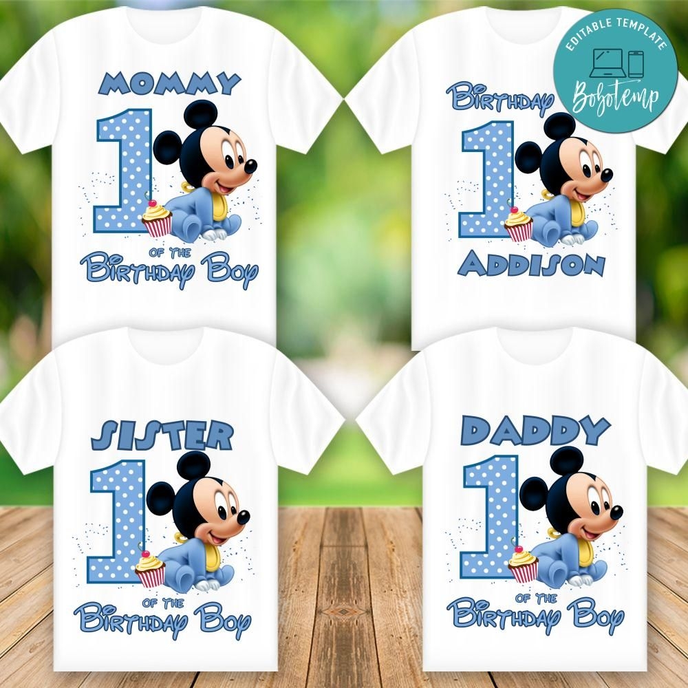 Mickey Mouse T Shirt Design Printable