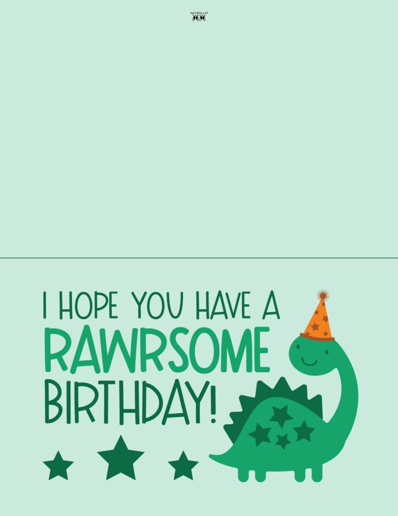 Free Printable Boys Birthday Card