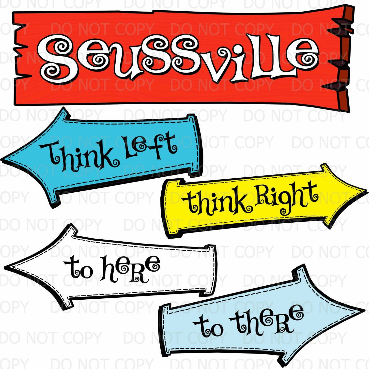 Dr Seuss Arrows Free Printables