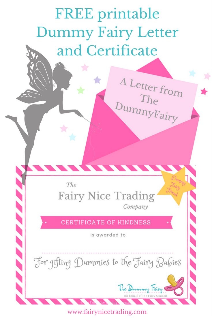 Printable Dummy Fairy Letter The Secret Fairy Circle