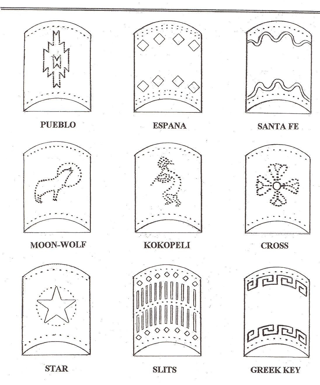 Printable Free Printable Tin Punch Patterns Printable