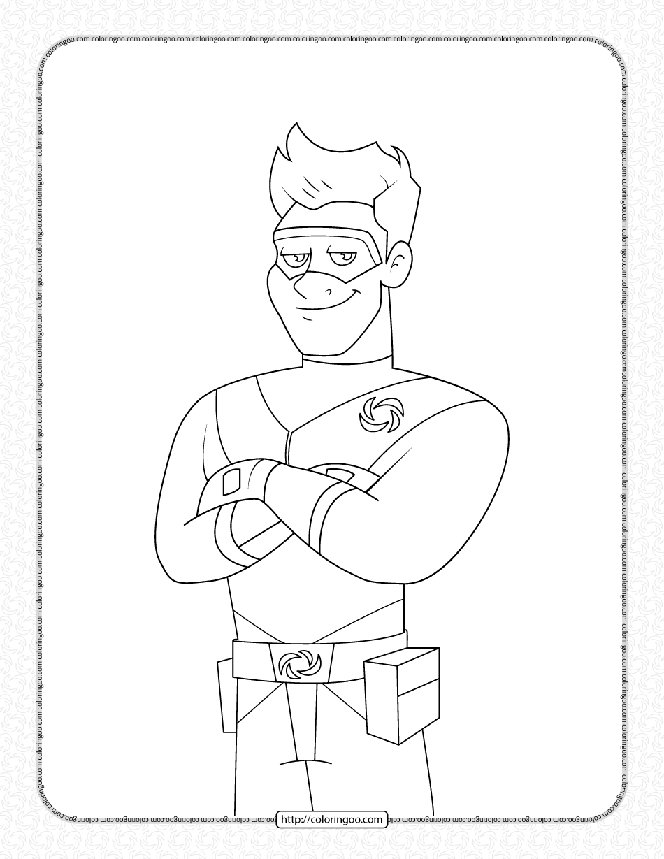 Printable Henry Danger Pdf Coloring Pages