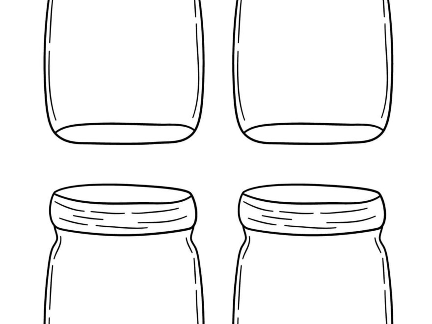 Printable Jars Printable Party Favors