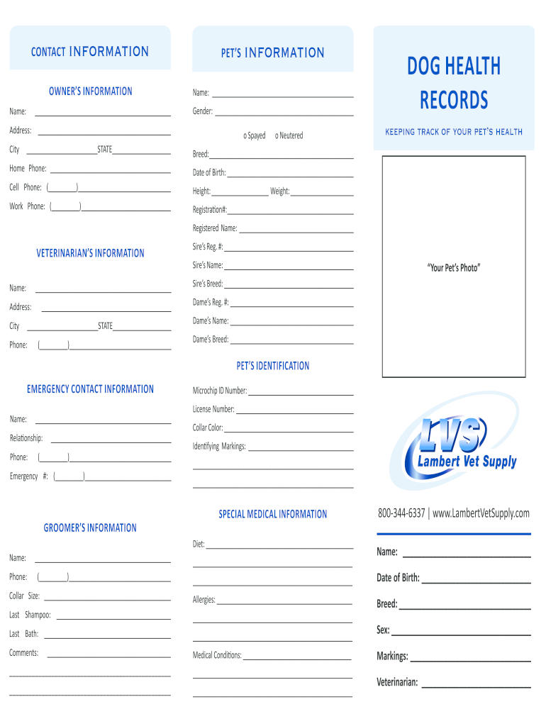 Printable Puppy Vaccination Record Card Pdf Fill Online Printable Fillable Blank PdfFiller
