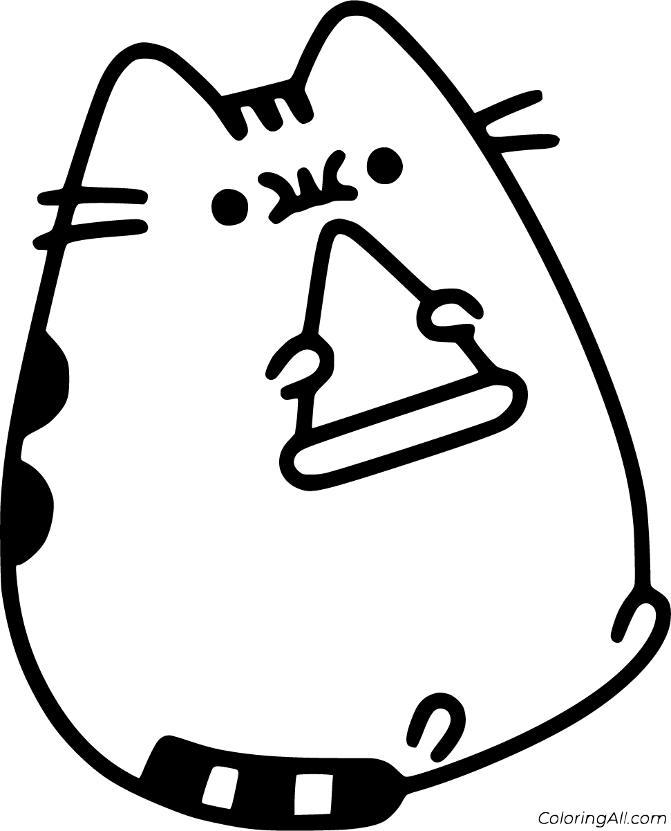 Pusheen Coloring Pages 74 Free Printables ColoringAll