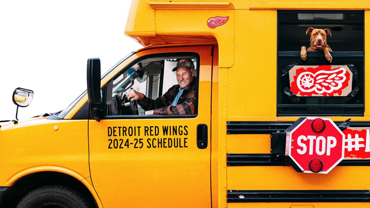 Red Wings Release 2024 25 Regular season Schedule Detroit Red Wings