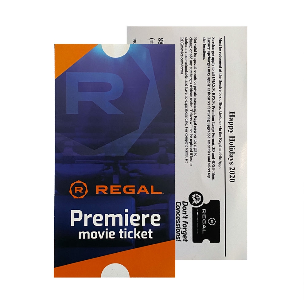 Regal Premiere Movie Ticket Redeem Online New Arrivals
